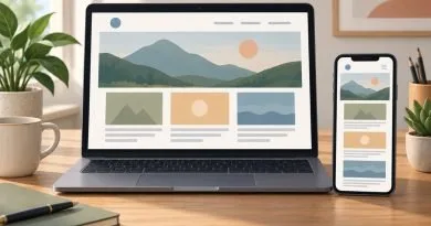Сайт на ноутбуке, планшете и смартфоне: адаптивный дизайн